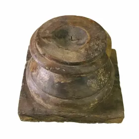 Candlestick Alexandra House Living Recycled Wood 23 x 19 x 26 cm
