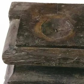 Candlestick Alexandra House Living Recycled Wood 20 x 22 x 27 cm