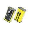 WEKOME WP-345 Vanguard Series - Power bank 10000 mAh Fast Charging with built-in USB-C & Lightning PD 20W cable + QC 22.5W (Yell