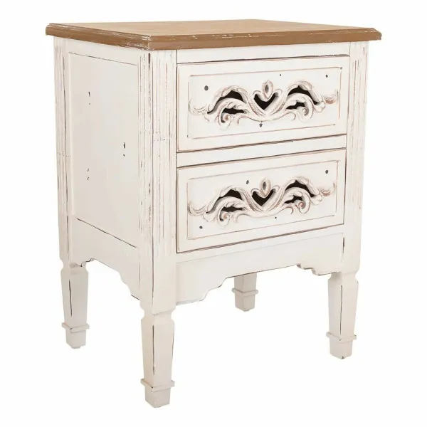 Spintelė Alexandra House Living Balta 38 x 62 x 48 cm