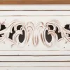 Chest of drawers Alexandra House Living White Fir wood MDF Wood 38 x 76 x 86 cm