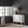Indauja Alexandra House Living Balta Eglės mediena Medžio MDF 40 x 86 x 100 cm