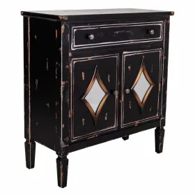 Hall Alexandra House Living Black 36 x 88 x 80 cm