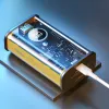 WEKOME WP-345 Vanguard Series - Power bank 10000 mAh Fast Charging with built-in USB-C & Lightning PD 20W cable + QC 22.5W (Yell