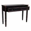 Hall Table with Drawers Alexandra House Living Black 38 x 82 x 112 cm