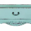 Hall Table with Drawers Alexandra House Living Blue 36 x 80 x 88 cm