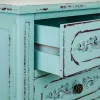 Nightstand Alexandra House Living Blue 32 x 67 x 46 cm