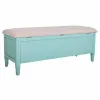 Taburete Alexandra House Living Zils Sūklis Egles koksne Koks MDF 43 x 48 x 120 cm