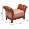 Taburetė Alexandra House Living Mango mediena 49 x 62 x 88 cm