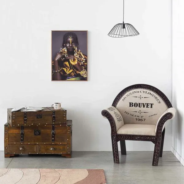 atzveltnes krēsls Alexandra House Living 61 x 100 x 89 cm