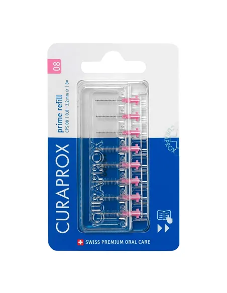 Interdental brushes Curaprox Interdentalbürsten Pink (8 Pieces)