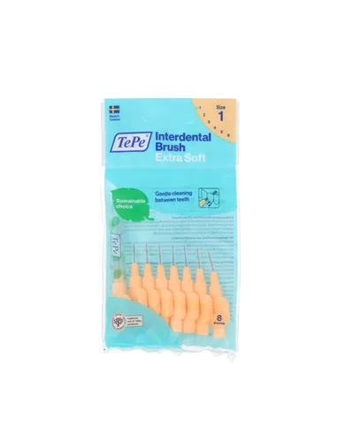 Interdental brushes Tepe Orange Supersoft (8 Units)