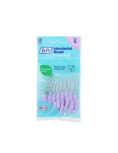 Interdental brushes Tepe Lilac Supersoft (8 Pieces)