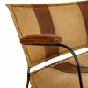 Suoliukas Alexandra House Living Oda Geležis Mango mediena 71 x 76 x 127 cm
