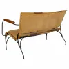 Suoliukas Alexandra House Living Oda Geležis Mango mediena 71 x 76 x 127 cm