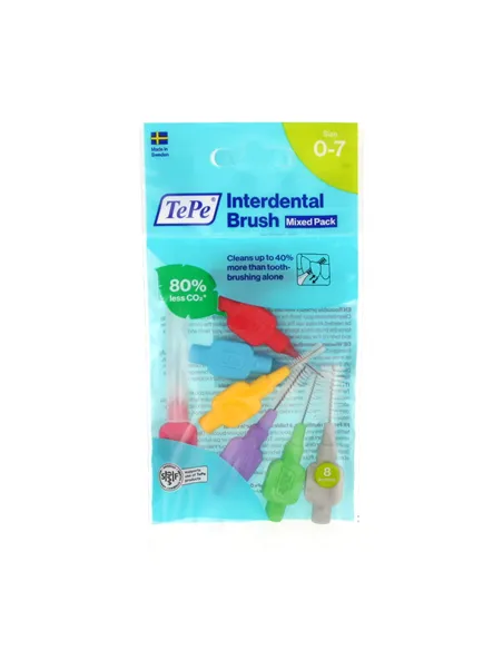 Interdental brushes Tepe Multicolour (8 Pieces)