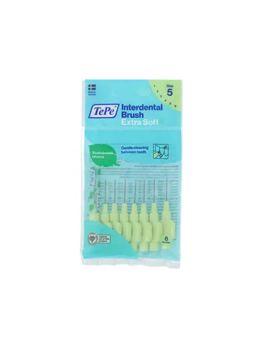 Interdental brushes Tepe 0,8 mm Green Supersoft (8 Pieces)