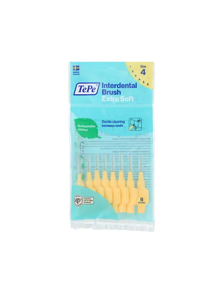 Interdental brushes Tepe Yellow 0,7 mm Supersoft (8 Pieces)