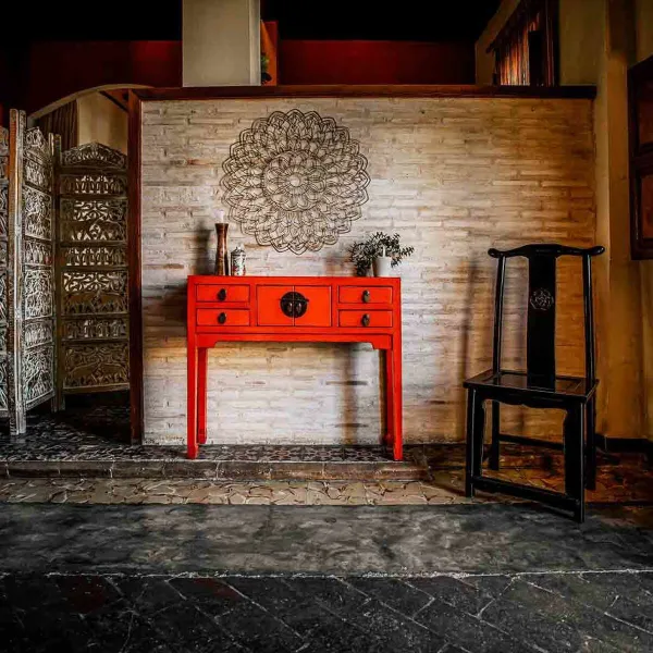 Valgomojo kėdė Alexandra House Living Juoda 42 x 119 x 49 cm