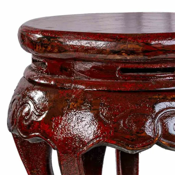 Side table Alexandra House Living Red Elm wood 36 x 55 x 36 cm