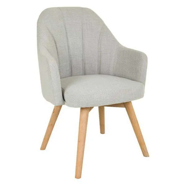 Valgomojo kėdė Alexandra House Living Pilka 100 % poliesteris 45 x 90 x 55 cm