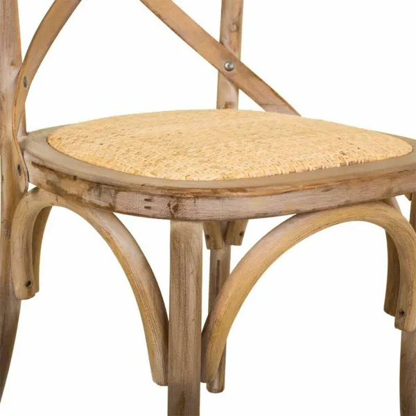 Dining Chair Alexandra House Living Brown 42 x 88 x 44 cm