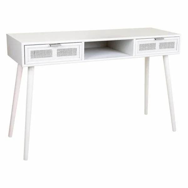 Stalas su stalčiais Alexandra House Living Sidabras 42 x 79 x 120 cm
