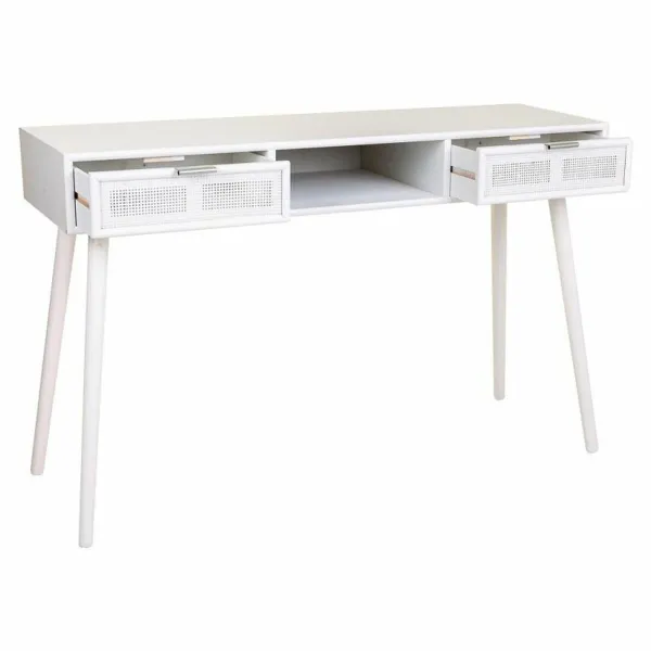 Stalas su stalčiais Alexandra House Living Sidabras 42 x 79 x 120 cm