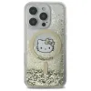 Hello Kitty Liquid Glitter Fever MagSafe - Case for iPhone 16 Pro (white/gold)