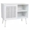 Sīkas mēbeles Alexandra House Living Balts Koks MDF 38 x 67 x 80 cm