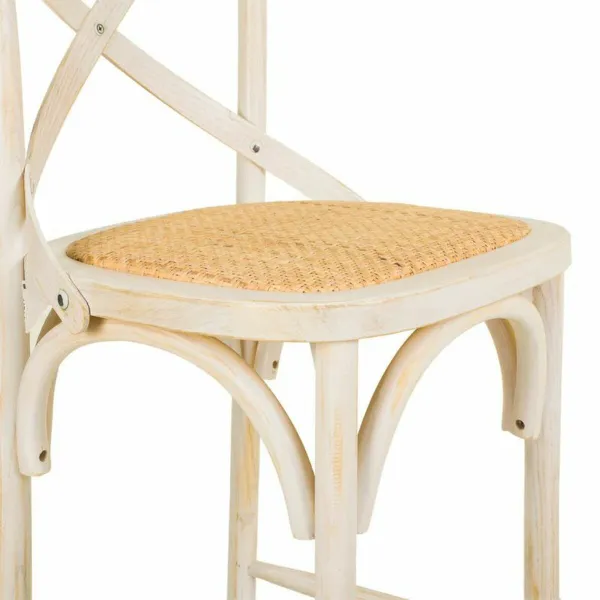 Jakkara Alexandra House Living Valkoinen Rottinki 53 x 116 x 45 cm