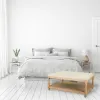 Bench Alexandra House Living Cream Rubber Wood 78 x 48 x 110 cm