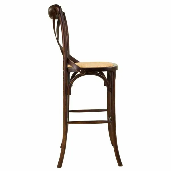 taburete Alexandra House Living Brūns Rotangpalma Bērzs 53 x 116 x 45 cm