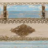 Pūra lāde Alexandra House Living Zils Mango koks 28 x 27 x 50 cm Tradicionālais stils