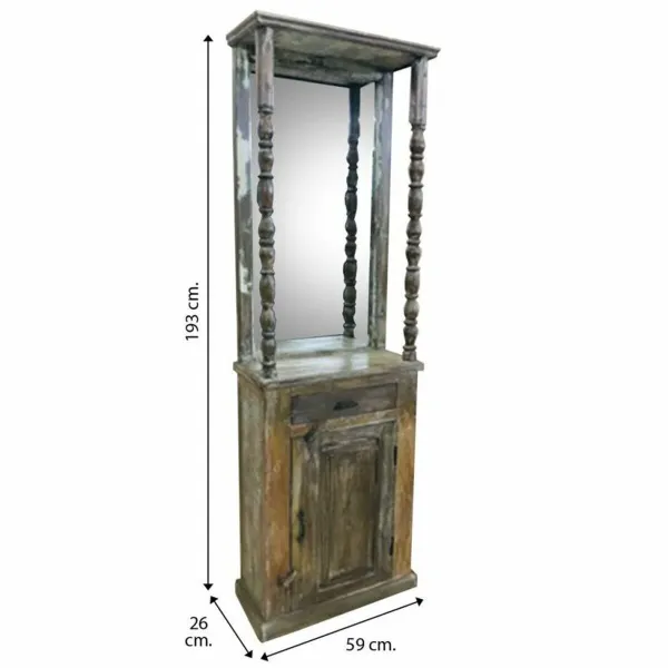 Hall Alexandra House Living Brown 26 x 183 x 59 cm