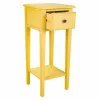 Вспомогательный стол Alexandra House Living Жёлтый 33 x 78 x 33 cm