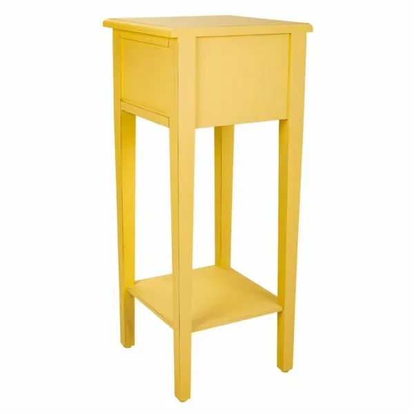 Вспомогательный стол Alexandra House Living Жёлтый 33 x 78 x 33 cm