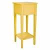 Вспомогательный стол Alexandra House Living Жёлтый 33 x 78 x 33 cm