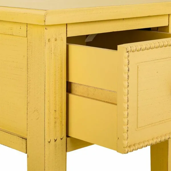 Вспомогательный стол Alexandra House Living Жёлтый 33 x 78 x 33 cm