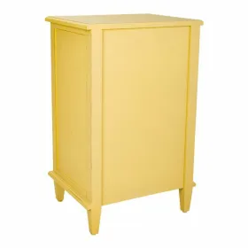 Nightstand Alexandra House Living Yellow 36 x 72 x 45 cm