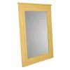 Seinäpeili Alexandra House Living Keltainen 3 x 90 x 70 cm Suorakulmainen