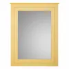 Sieninis veidrodis Alexandra House Living Geltona 3 x 90 x 70 cm Stačiakampis