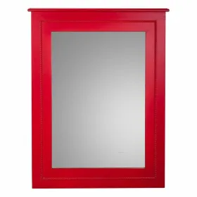 Sienas spogulis Alexandra House Living Sarkans 3 x 90 x 70 cm Taisnstūra