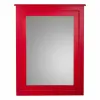 Sieninis veidrodis Alexandra House Living Raudona 3 x 90 x 70 cm Stačiakampis