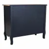 Stalas su stalčiais Alexandra House Living Juoda 36 x 72 x 83 cm