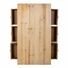 Centrinis stalas Alexandra House Living Ruda Eglės mediena Medžio MDF 66 x 48 x 120 cm
