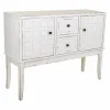 Vestibila galds ar atvilktnēm Alexandra House Living Balts 36 x 82 x 108 cm