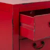 Multipurpose Chest of Drawers Alexandra House Living Red Fir wood MDF Wood 40 x 50 x 120 cm