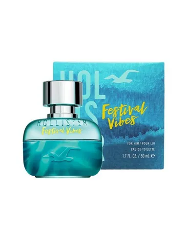 Men's Perfume Festival Vibes Hollister HO26852 EDT (50 ml) 50 ml (1 Unit)