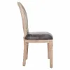 ēdamistabas krēsls Alexandra House Living Pelēks 100 % poliesters 46 x 96 x 48 cm